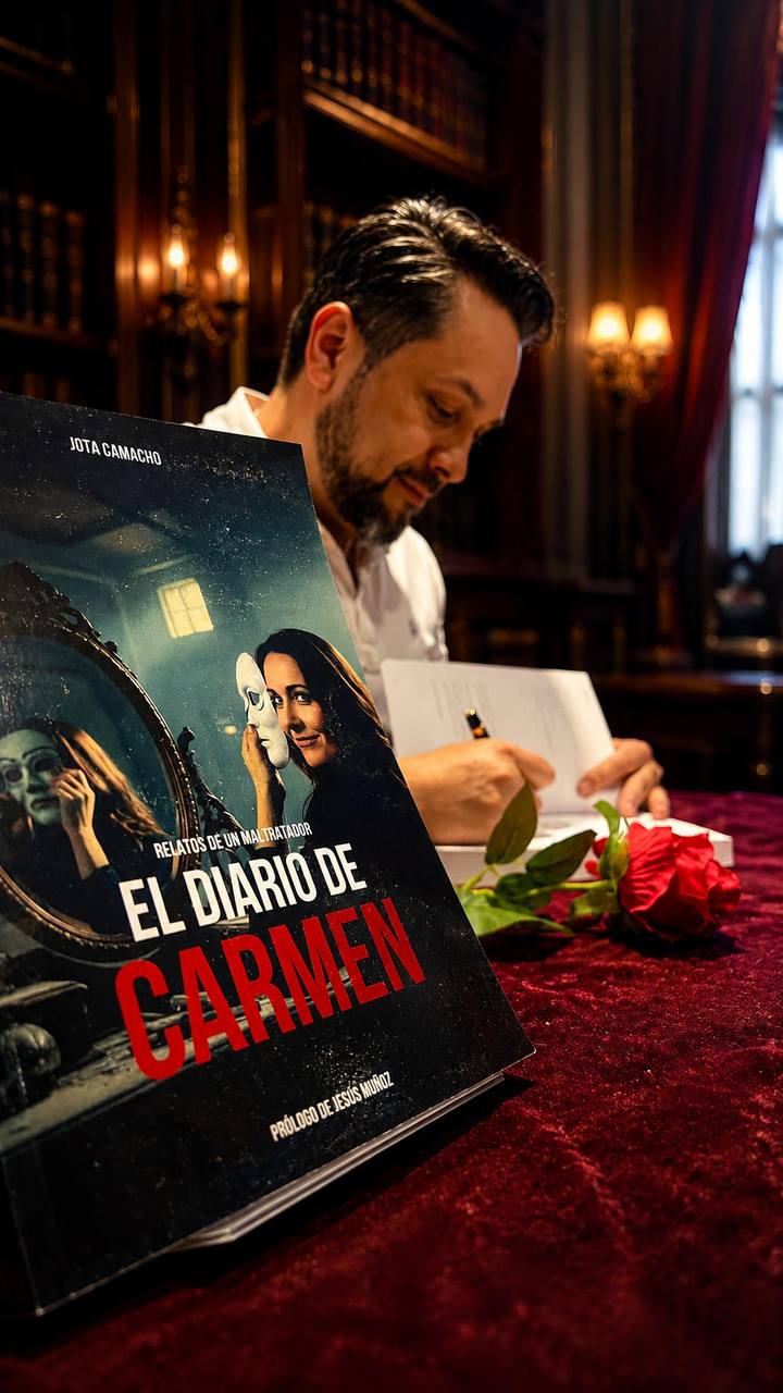 Firma de ejemplares de El Diario de Carmen